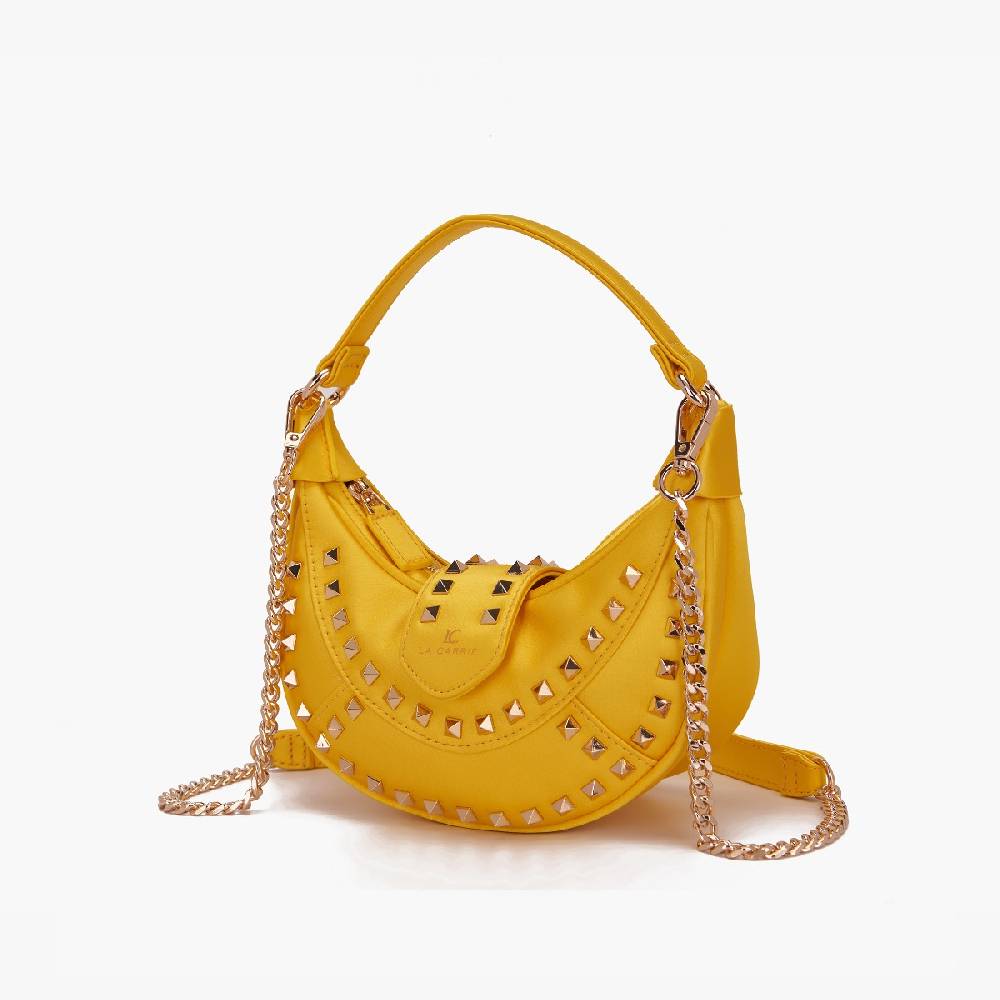 La Carrie BORSA A MANO THUNDER YELLOW Saldi Di Fabbrica