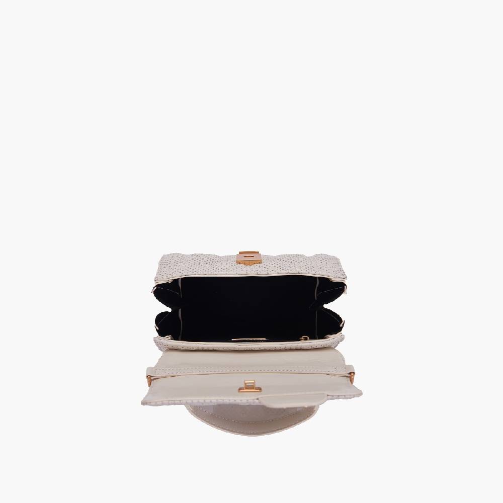 La Carrie MINI BORSA A MANO TOUCHY IVORY I Più Venduti