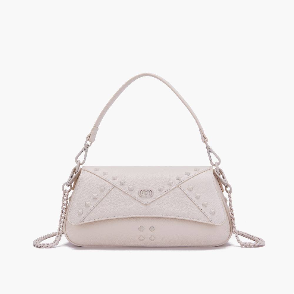 La Carrie BORSA A MANO FRIVOLOUS IVORY