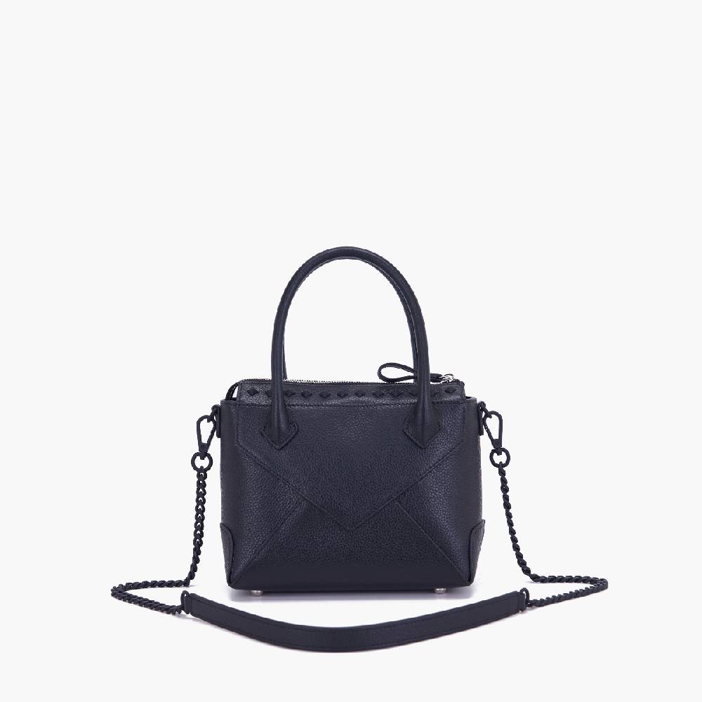 La Carrie MINI BORSA A MANO FRIVOLOUS NERA Qualità