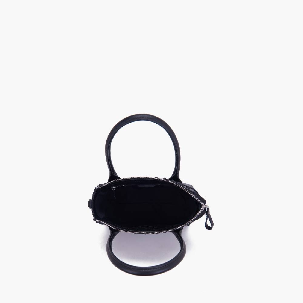 La Carrie MINI BORSA A MANO FRIVOLOUS NERA Qualità