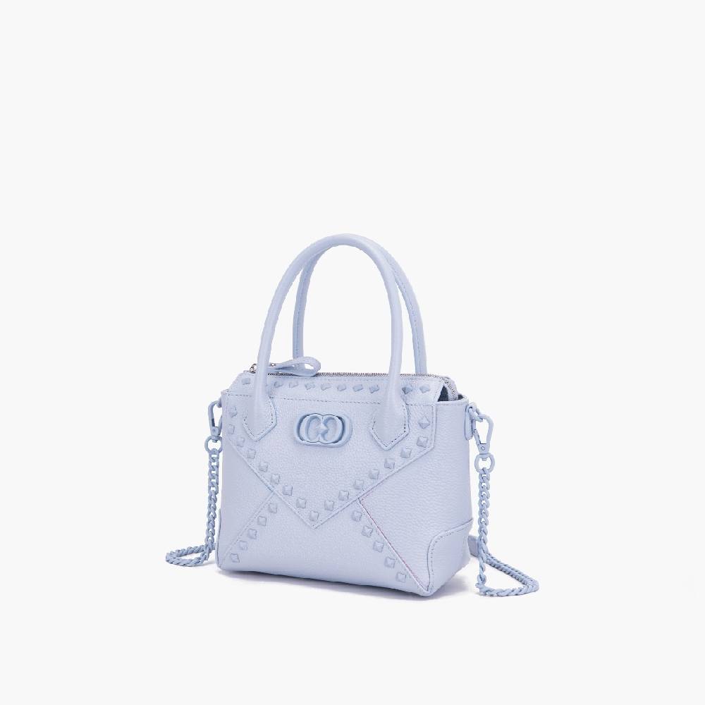 La Carrie MINI BORSA A MANO FRIVOLOUS IVORY SKY Vendita