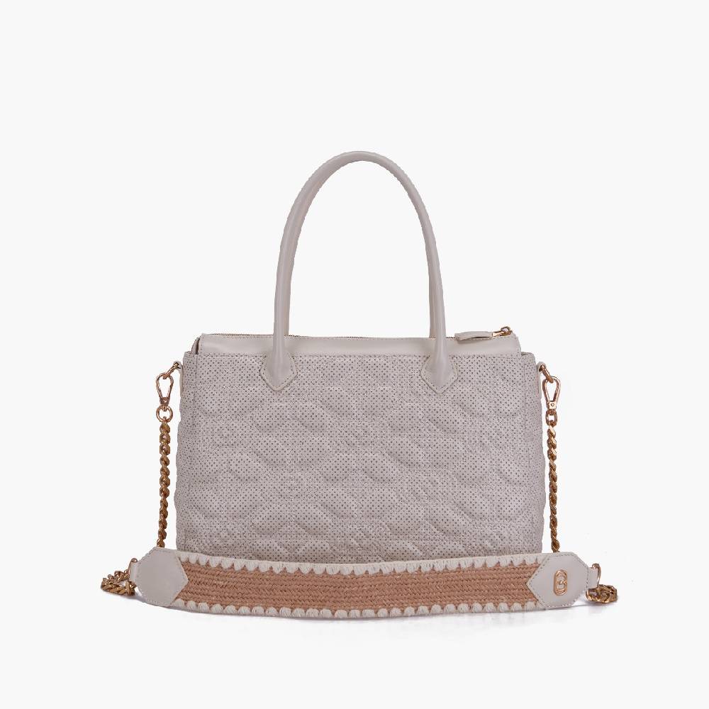 La Carrie BORSA A MANO TOUCHY IVORY Pezzi Unici
