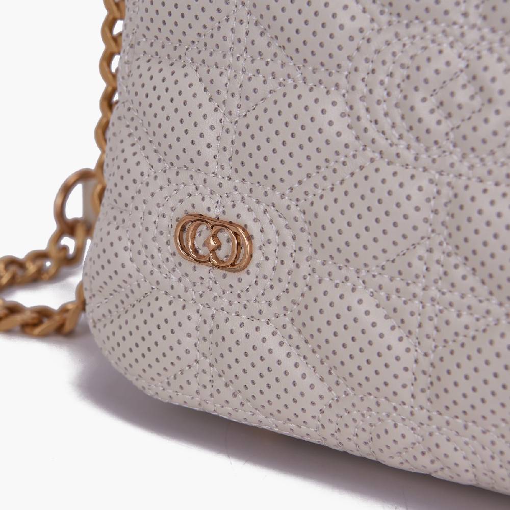 La Carrie BORSA A MANO TOUCHY IVORY Pezzi Unici