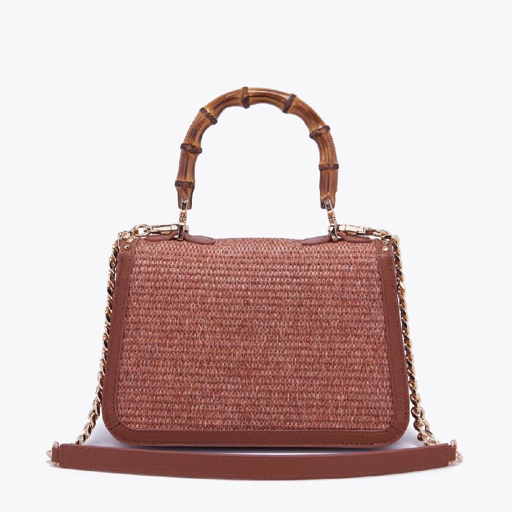 La Carrie BORSA A MANO ROMANTIC BRANDY Sottocosto