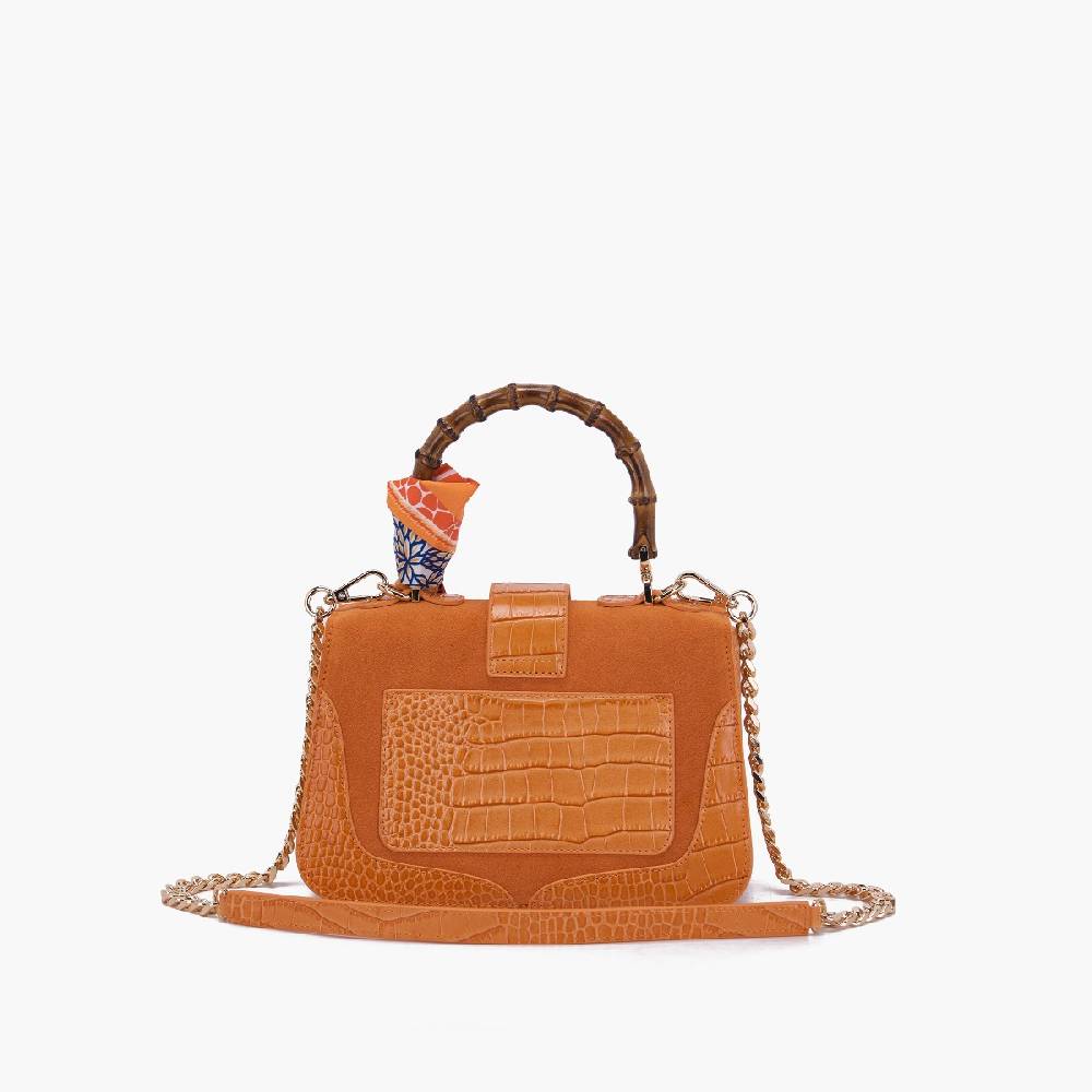 La Carrie BORSA A MANO TEMPEST ARANCIONE Sconto