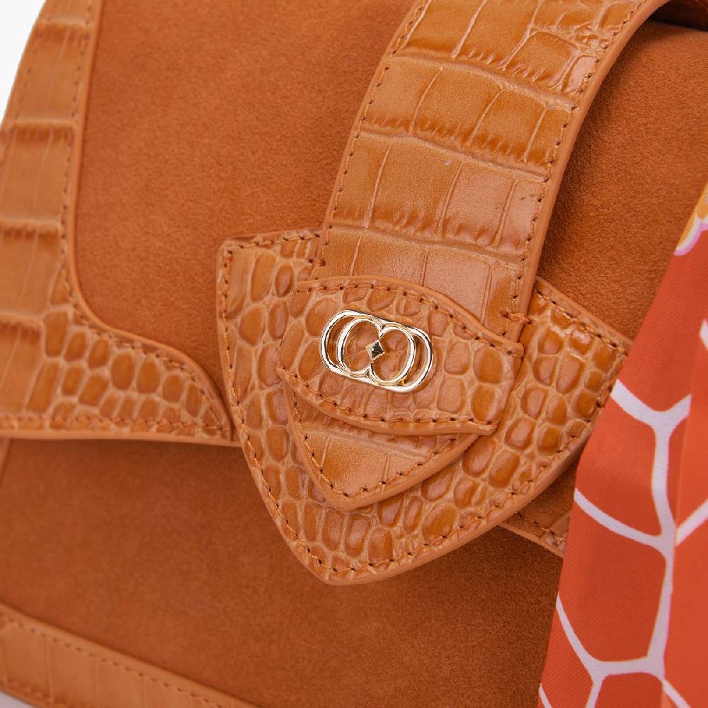 La Carrie BORSA A MANO TEMPEST ARANCIONE Sconto