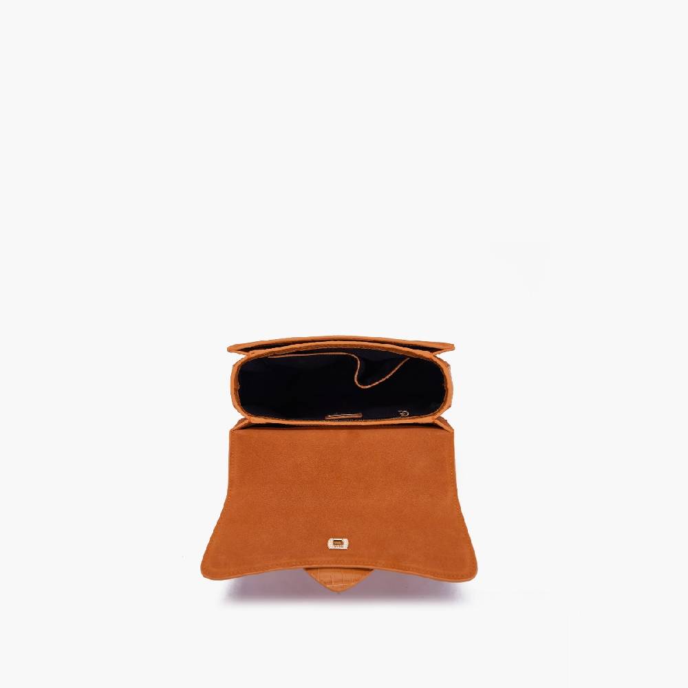 La Carrie BORSA A MANO TEMPEST ARANCIONE Sconto