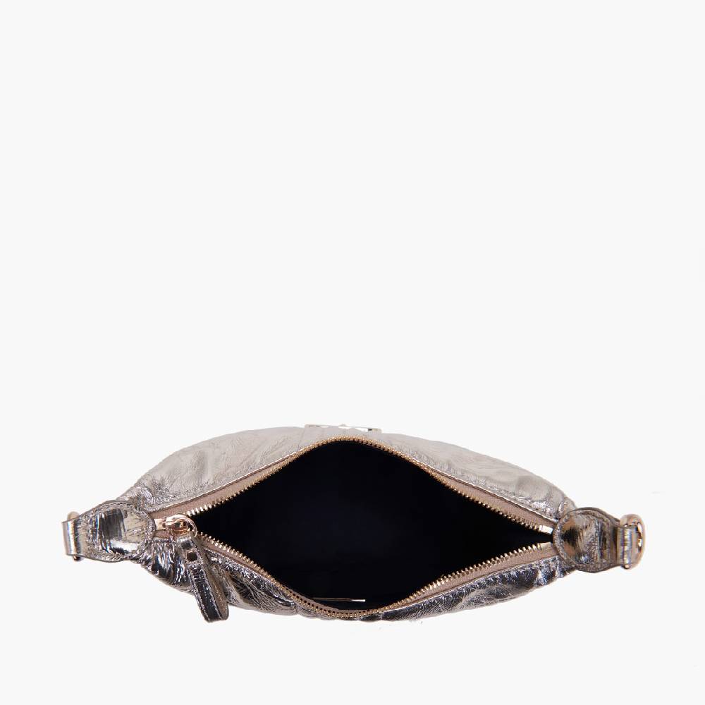 La Carrie MINI BORSA A SPALLA SHINY GOLD In Vendita