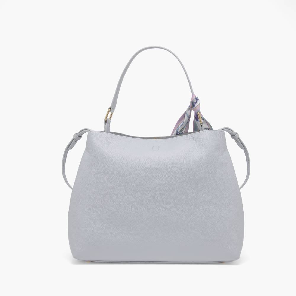 La Carrie BORSA SHOPPING DRILLED SKY Saldi