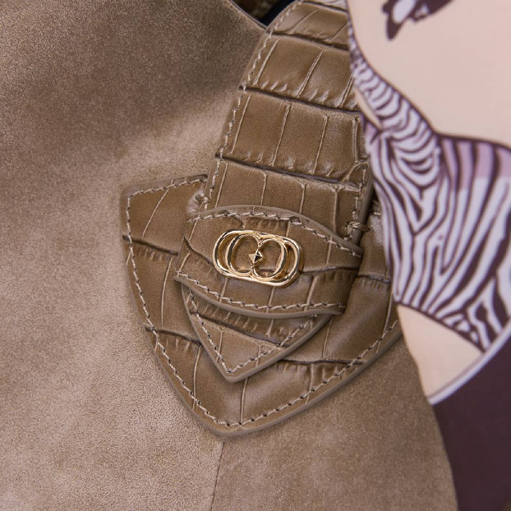 La Carrie BORSA SHOPPING TEMPEST TAUPE Vendita Calda