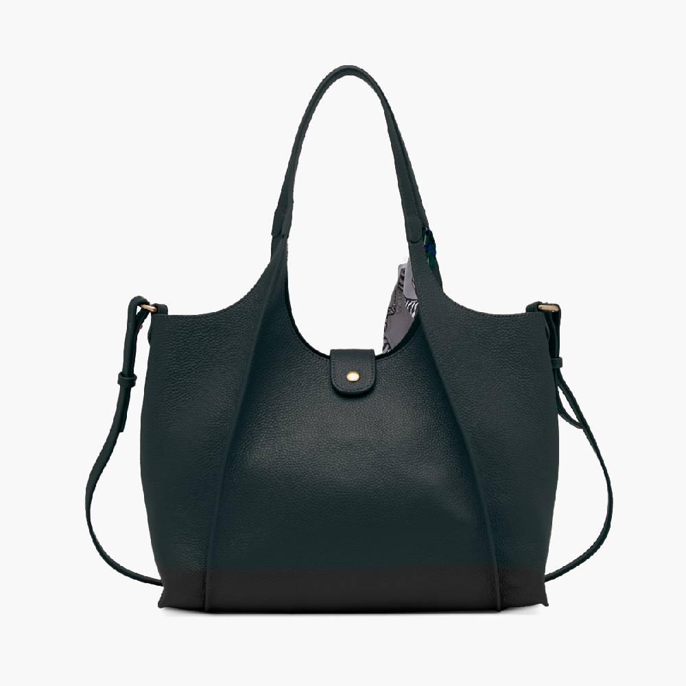 La Carrie BORSA SHOPPING DRILLED NERA Saldi Di Fabbrica