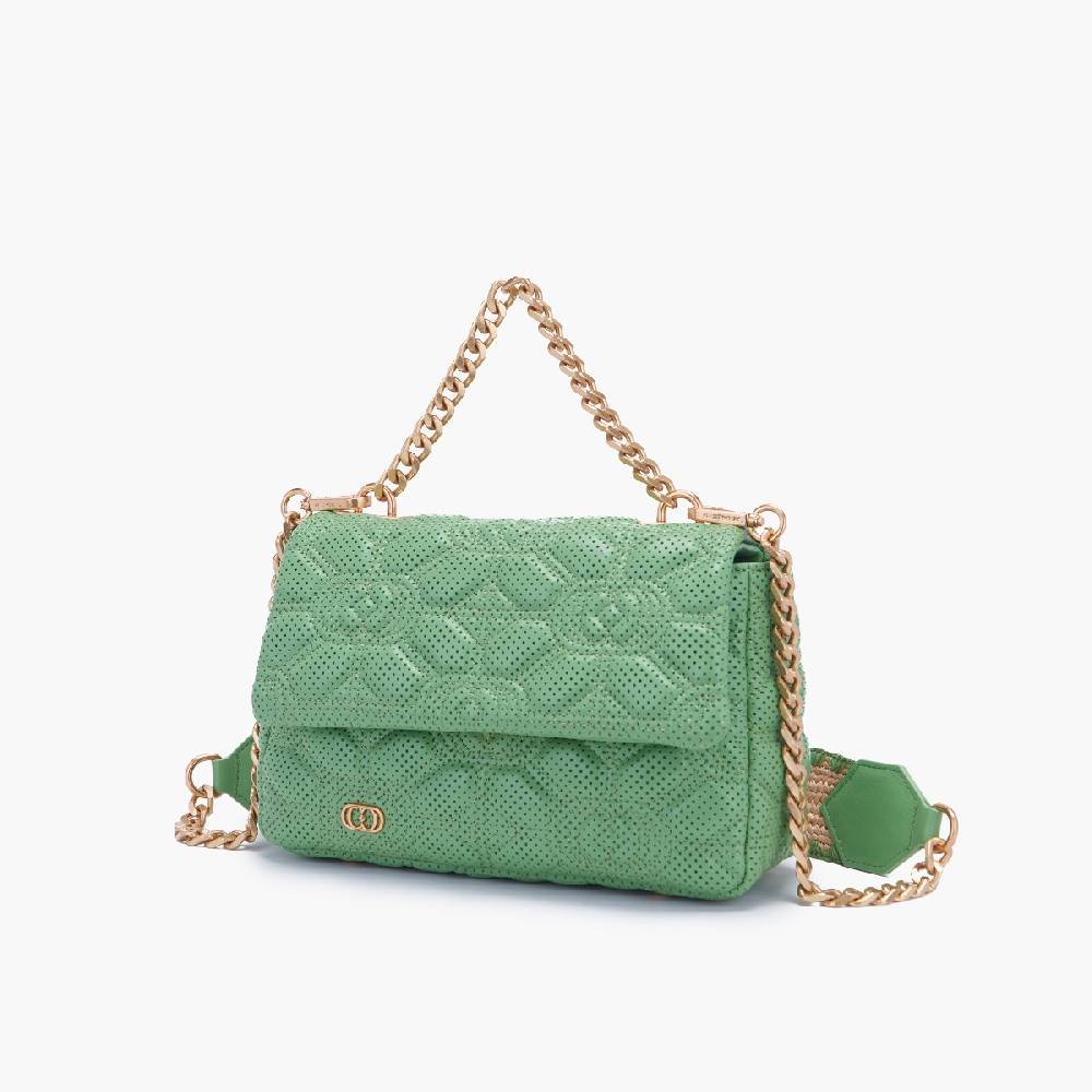 La Carrie BORSA A MANO TOUCHY PISTACCHIO Nuovo