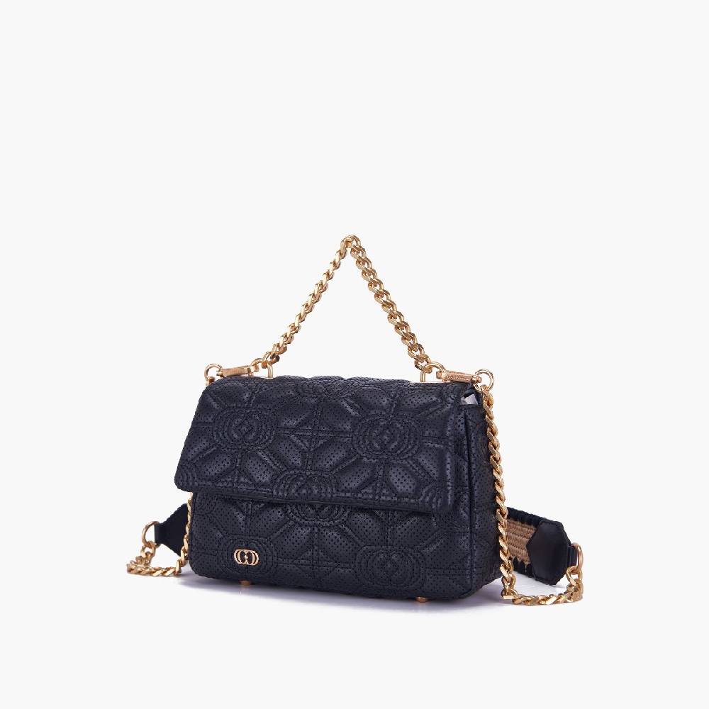 La Carrie BORSA A MANO TOUCHY NERA Spedizione Gratuita