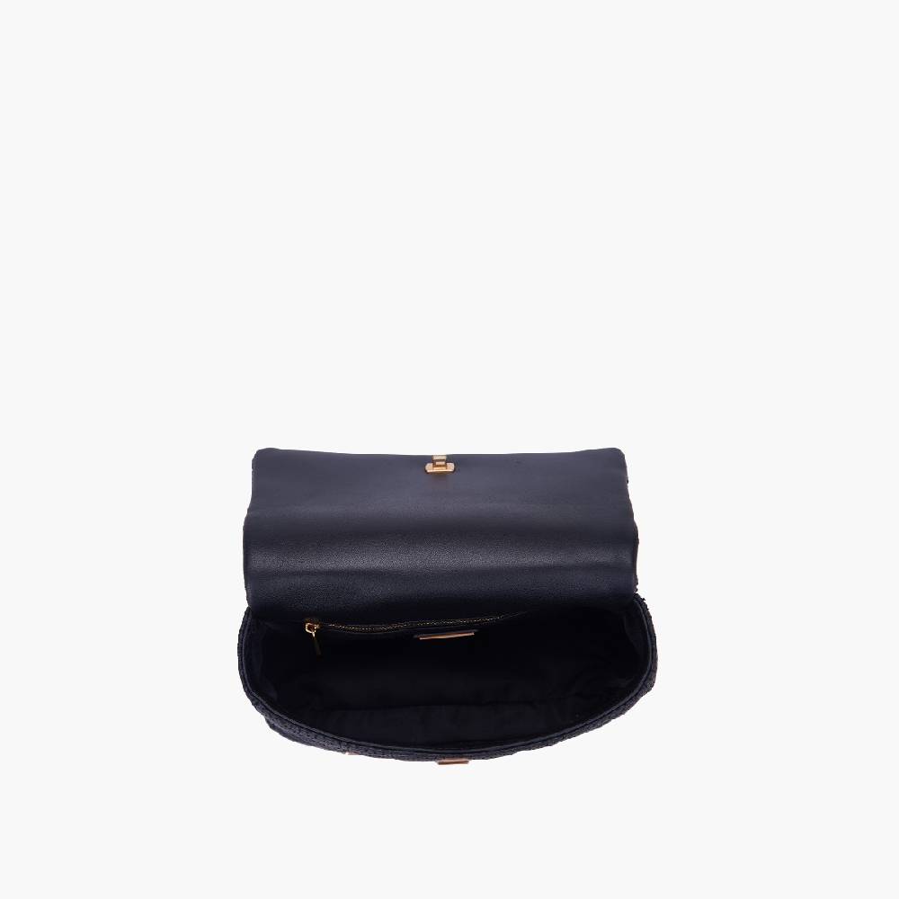 La Carrie BORSA A MANO TOUCHY NERA Spedizione Gratuita