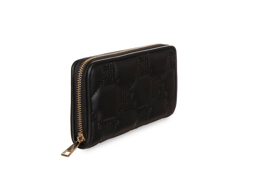 L.Pucci Placida Logo Black Wallet Acquista Ora