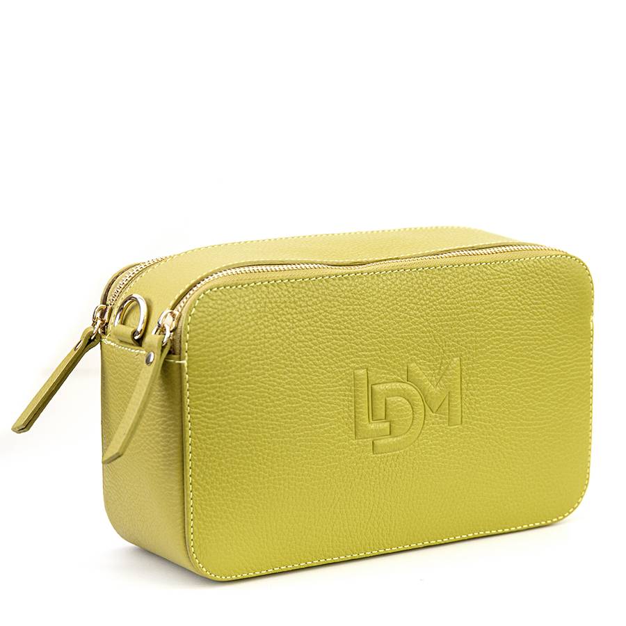 Laura Di Maggio LOIS – Saponetta in pelle dollaro stampata lime Hotsell