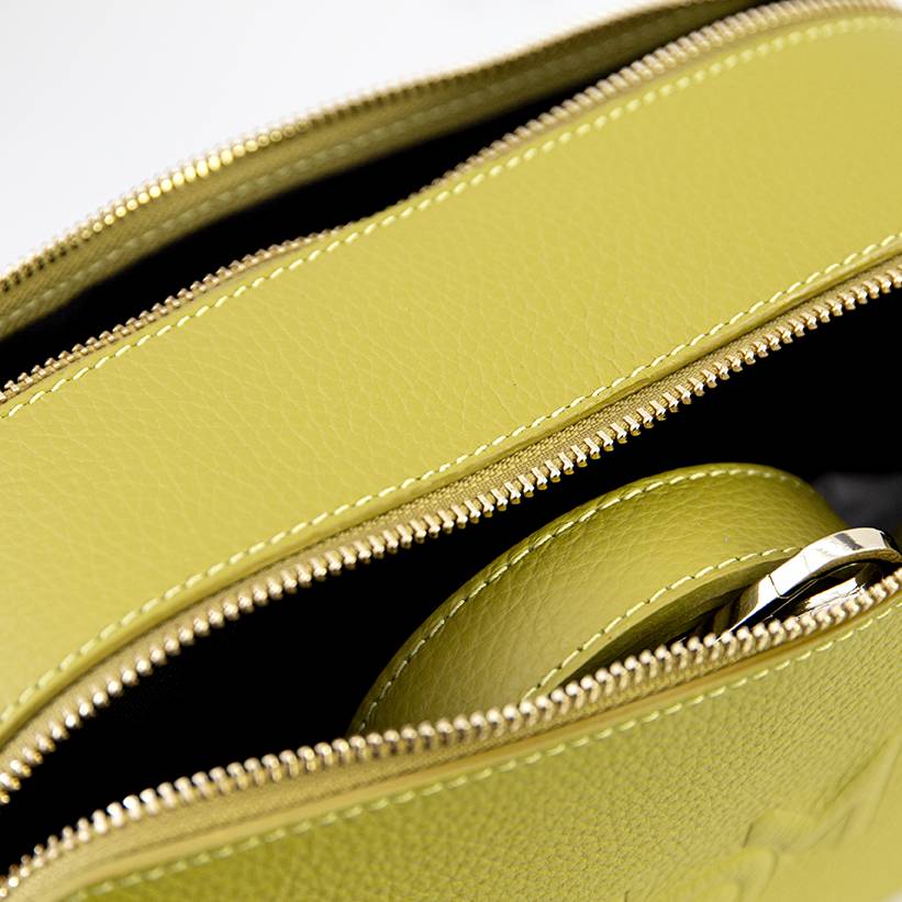 Laura Di Maggio LOIS – Saponetta in pelle dollaro stampata lime Hotsell