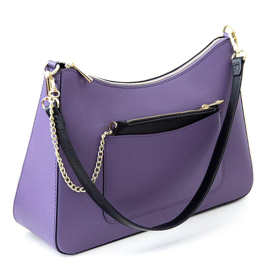 Laura Di Maggio LENA – Borsa a spalla in pelle elegant viola Saldi Di Fabbrica