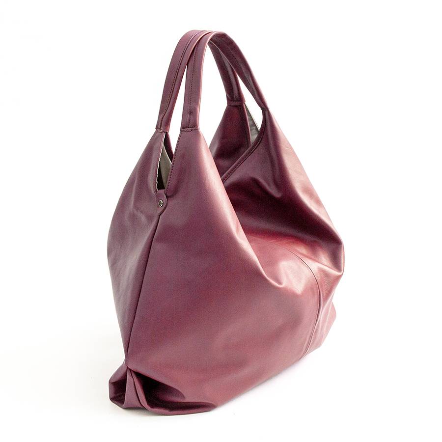 Laura Di Maggio ELSA – Sacca maxi in pelle nappa rosa malva Moda