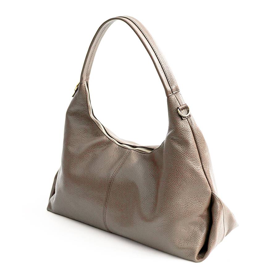Laura Di Maggio VANESSA – Maxi sacca in pelle taupe Negozi Online