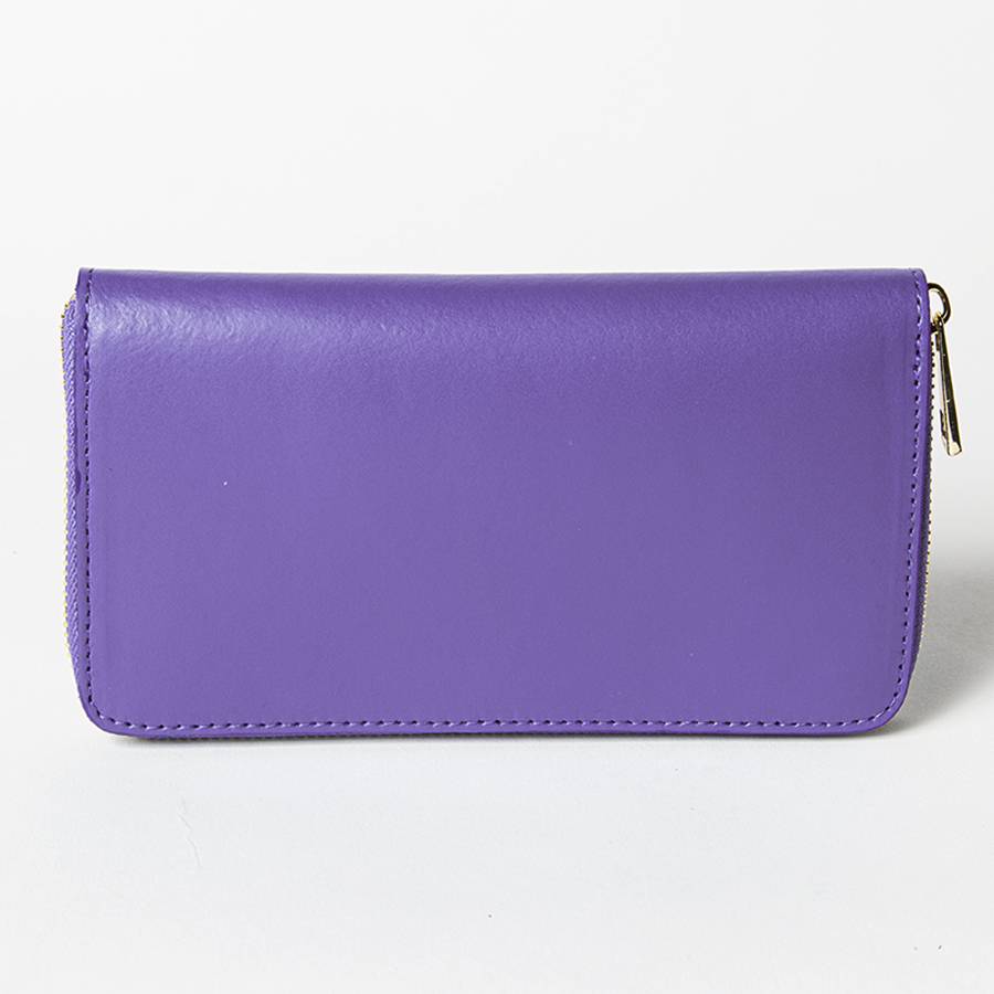 Laura Di Maggio ELEGANT – portafoglio in pelle elegant viola