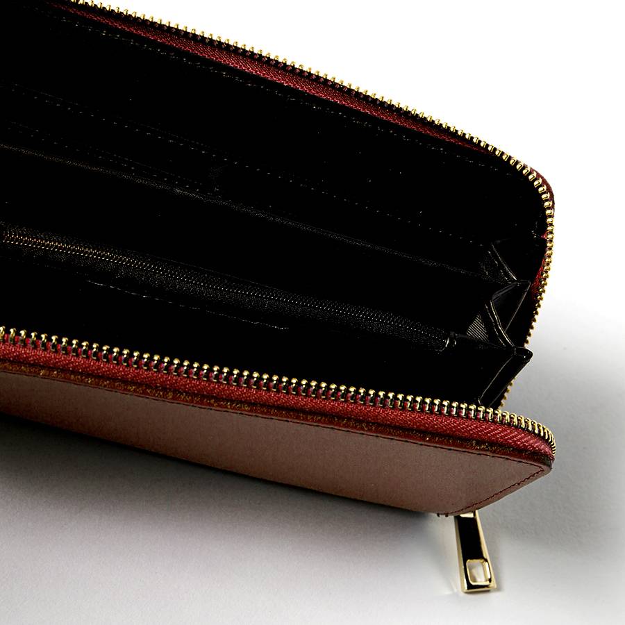 Laura Di Maggio ELEGANT – portafoglio in pelle elegant rosso Negozio
