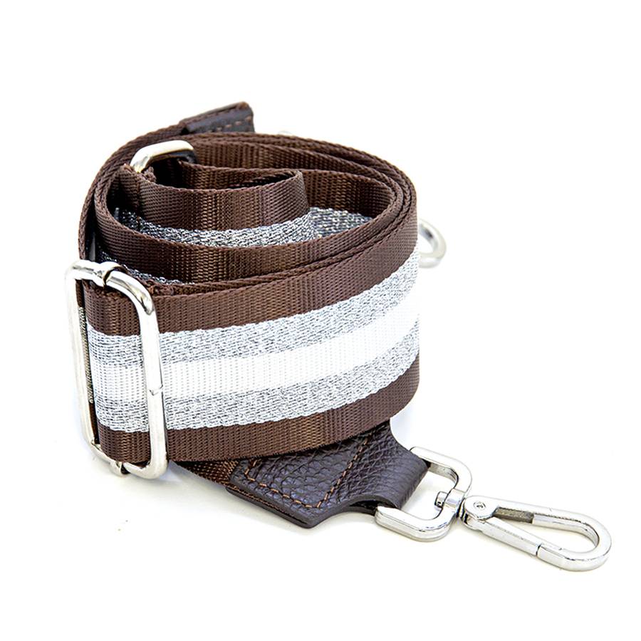 Laura Di Maggio LINE – tracolla in tessuto marrone