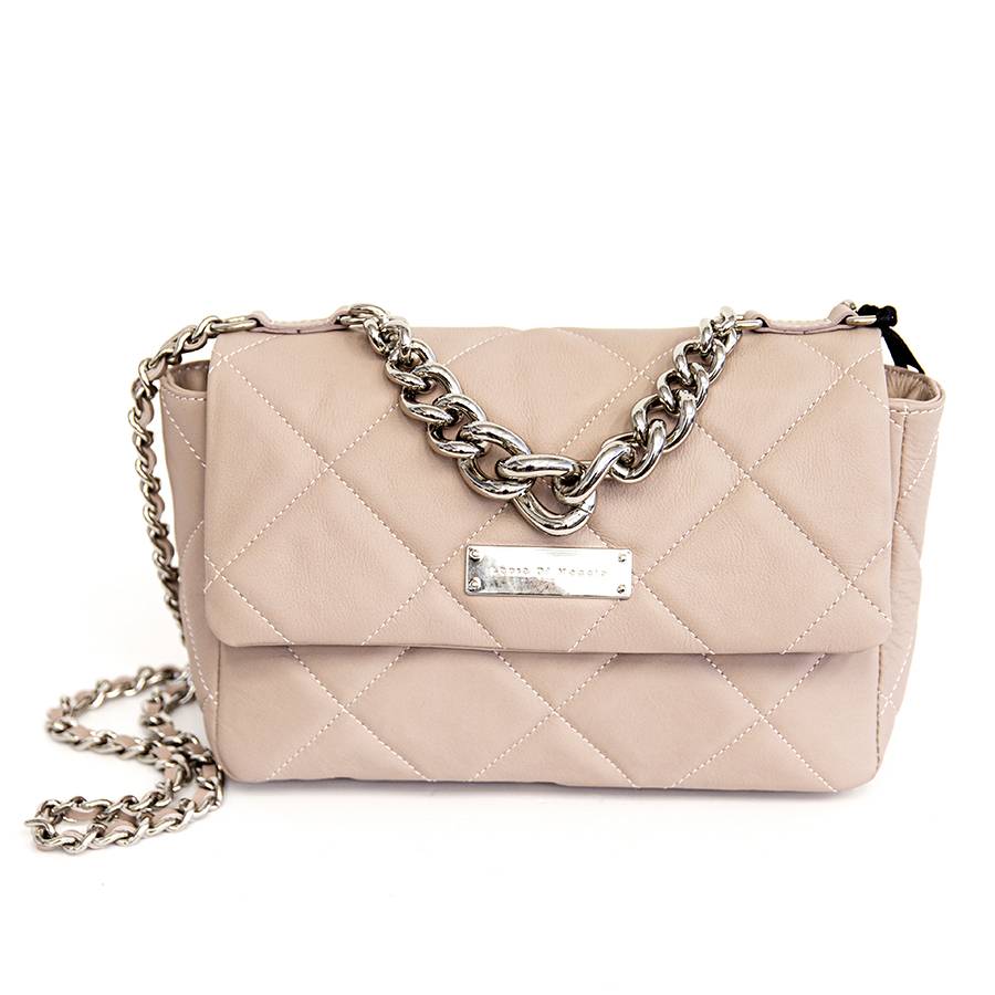 Laura Di Maggio EDITH – borsa trapuntata elegant cipria