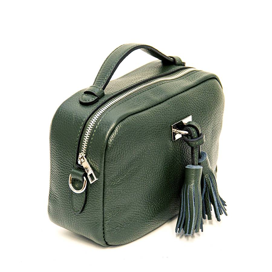 Laura Di Maggio SAIPH – borsa piccola in pelle dollaro verde Saldi