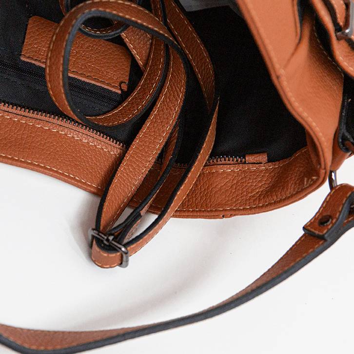 Laura Di Maggio ELYN – Borsa in pelle dollaro arancio 2025