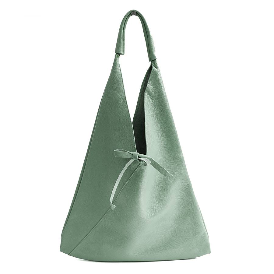 Laura Di Maggio LINA – Maxi sacca in pelle menta