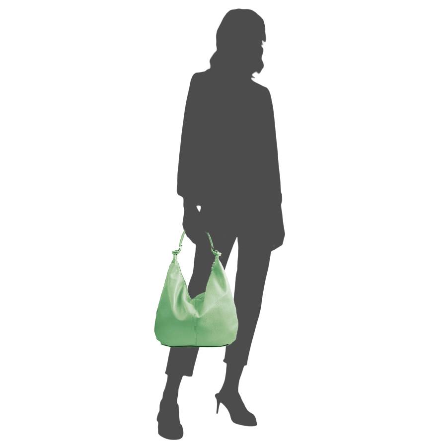 Laura Di Maggio ASIA – Maxi sacca in pelle dollaro verde Saldi