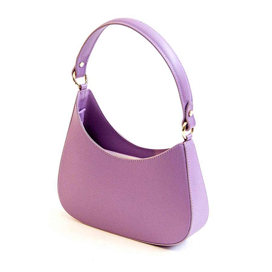 Laura Di Maggio EDI – borsa Hobo in pelle elegant malva 2025