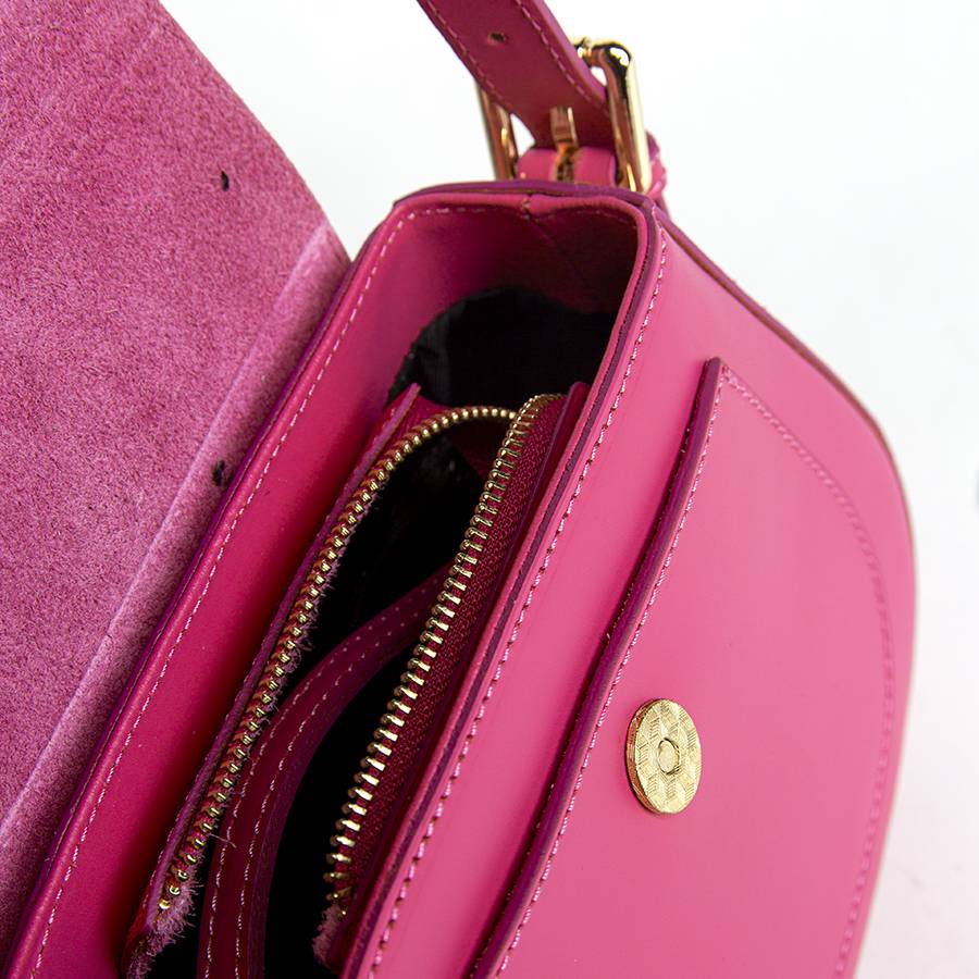 Laura Di Maggio BARBIE – Postina in pelle elegant fuxia Vendita Calda