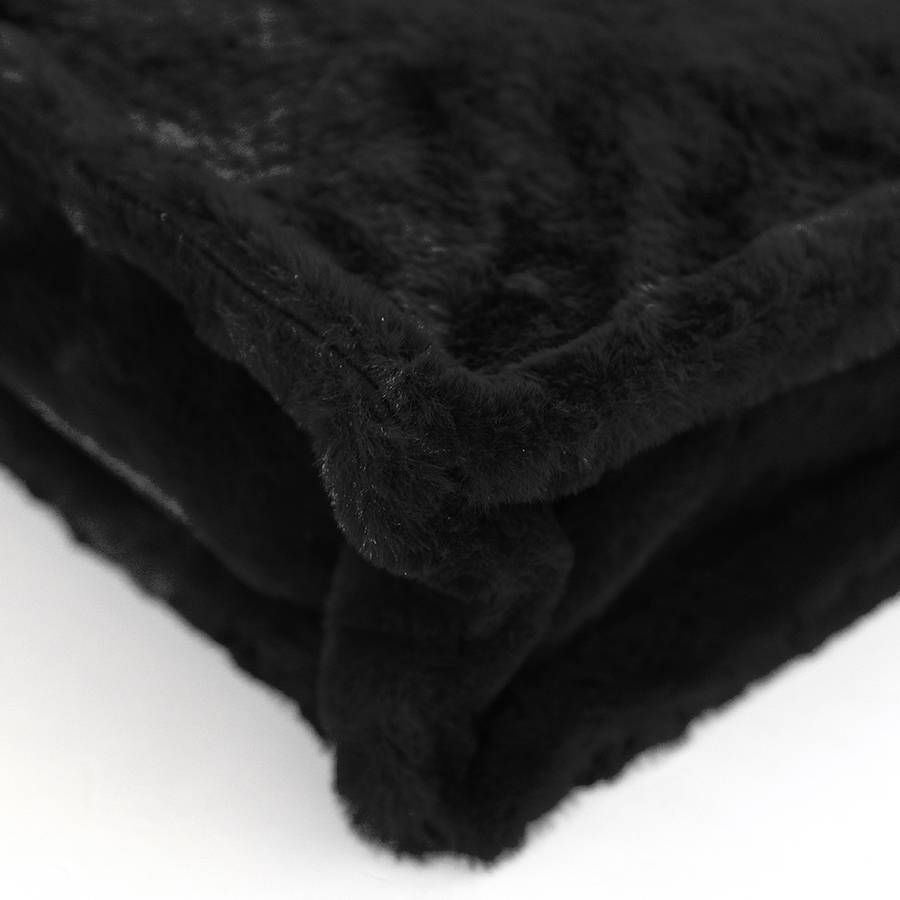 Laura Di Maggio FLUFFY – Maxi shopping in pelliccia ecologica nera Vendita