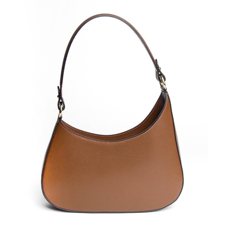 Laura Di Maggio EDI – borsa Hobo in pelle elegant cuoio