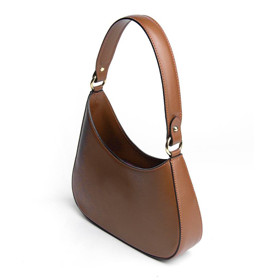 Laura Di Maggio EDI – borsa Hobo in pelle elegant cuoio Convenienza