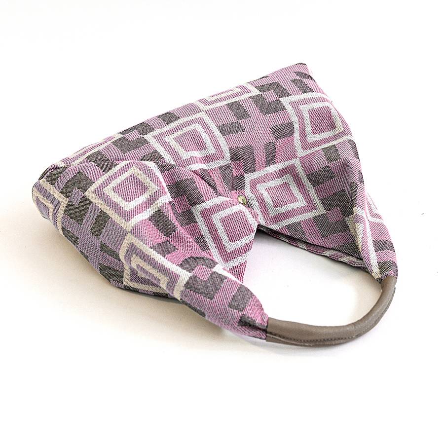 Laura Di Maggio FANTASY SAC – Sacca in tessuto stampato rosa Presa