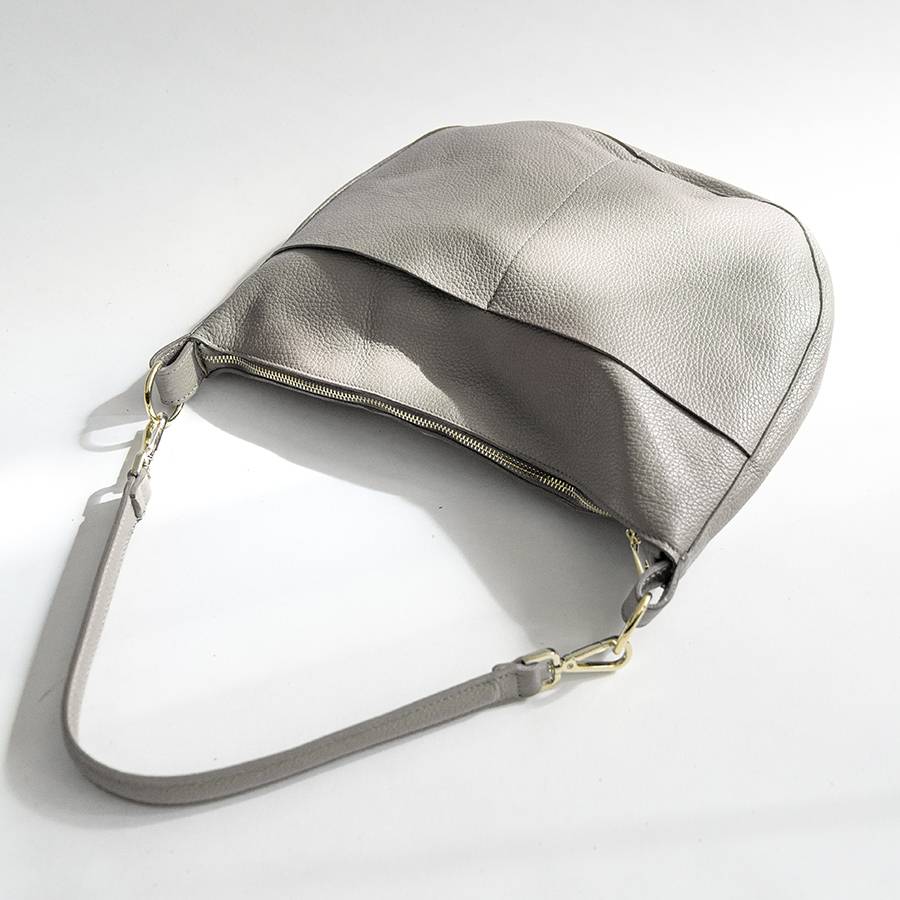 Laura Di Maggio LOREN – Sacca con tasche in pelle latte Economico