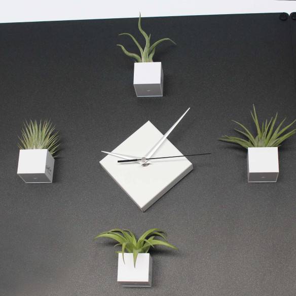Kalamitica Kronos - Orologio Magnetico Quadrato / Bianco Opaco Offerte