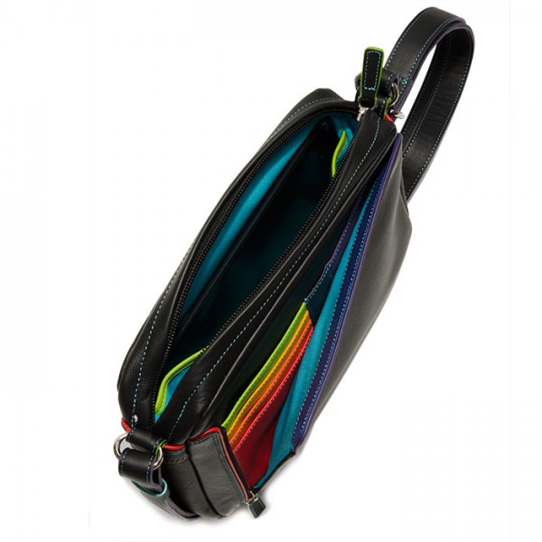 Mywalit Borsa a tracolla con organiser piccola Black Pace Sottocosto