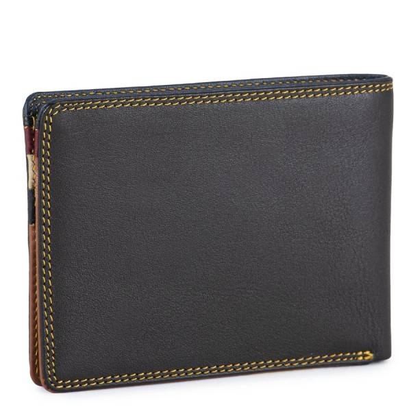 Mywalit Portafoglio jeans da uomo con tecnologia RFID Nappa Bosco In Saldo