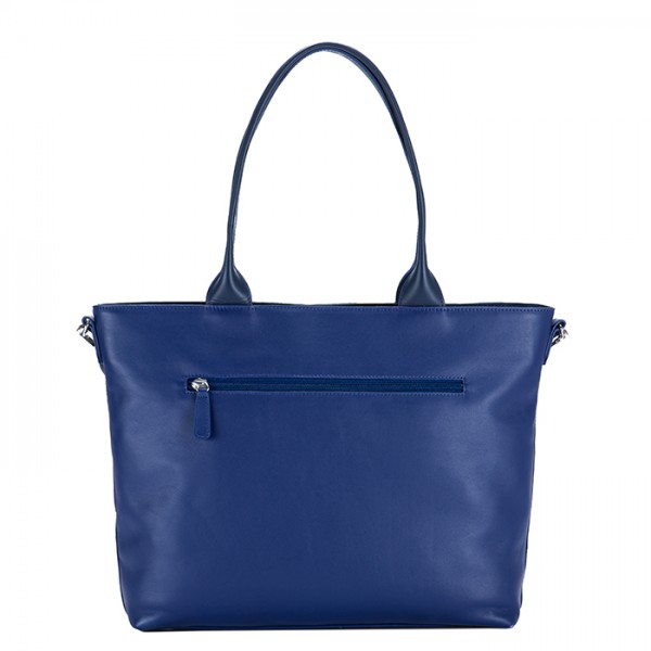 Mywalit Borsa Shopper Carrara Blu Spedizione Gratuita