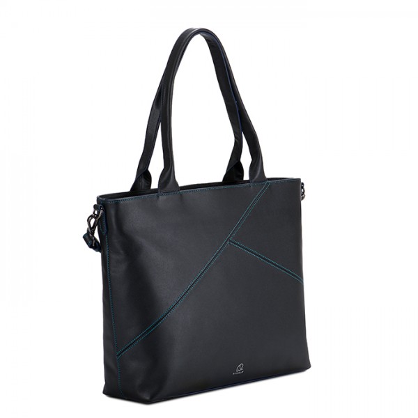 Mywalit Borsa Shopper Carrara Nero Soddisfazione Garantita