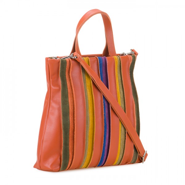 Mywalit Borsa Shopper Laguna in pelle e camoscio Lucca Negozi Online