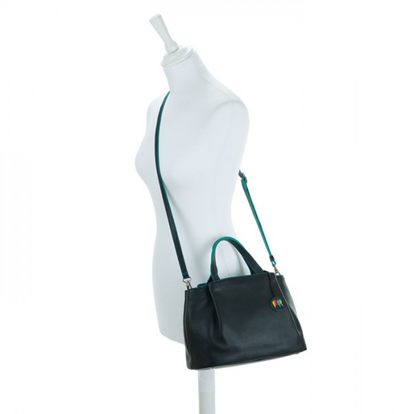 Mywalit Borsa con manici Verona media Black Pace Novità