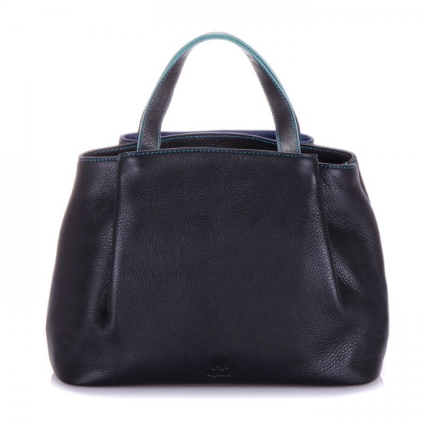 Mywalit Borsa con manici Verona media Black Pace Novità