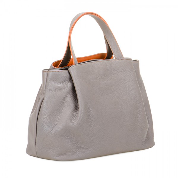Mywalit Borsa con manici Verona media Fumo Presa