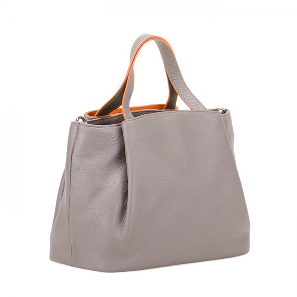 Mywalit Borsa con manici Verona piccola Fumo Outlet